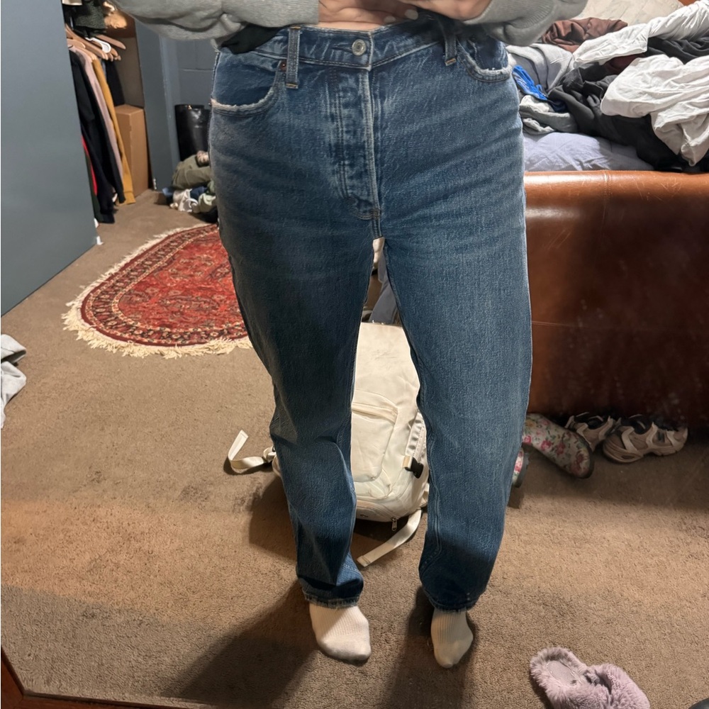 Abercrombie The Dad High Rise Jeans